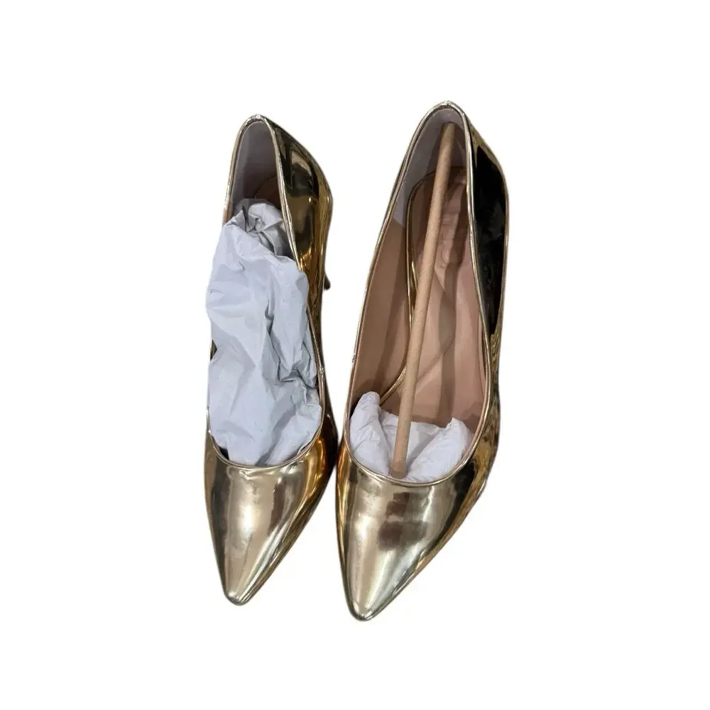 I.N.C. - International Concepts - Women's Zitah Pumps - Gold- Size 6M NEW In box - Picture 2 of 10